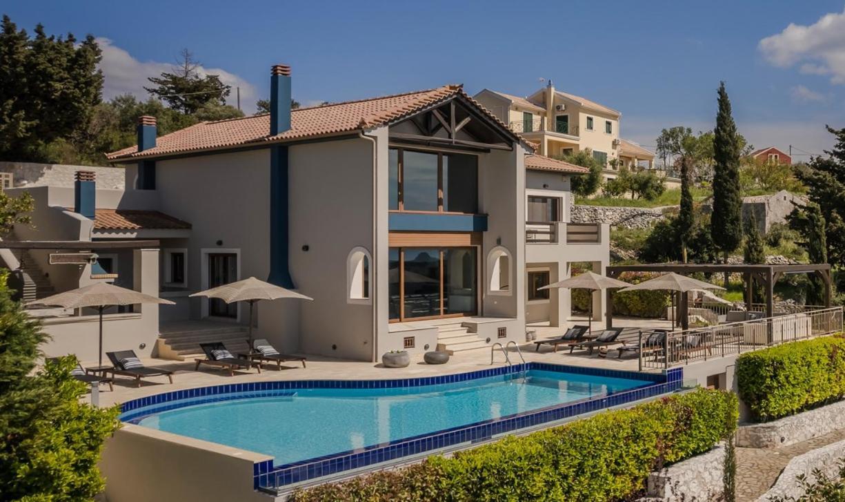 Luxury Villa Karmaniolos Fiskardo Kefalonia Esterno foto