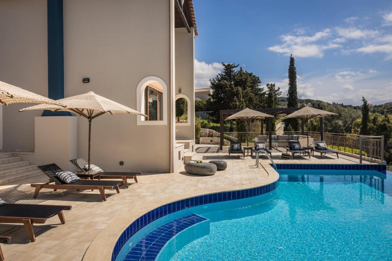 Luxury Villa Karmaniolos Fiskardo Kefalonia Esterno foto