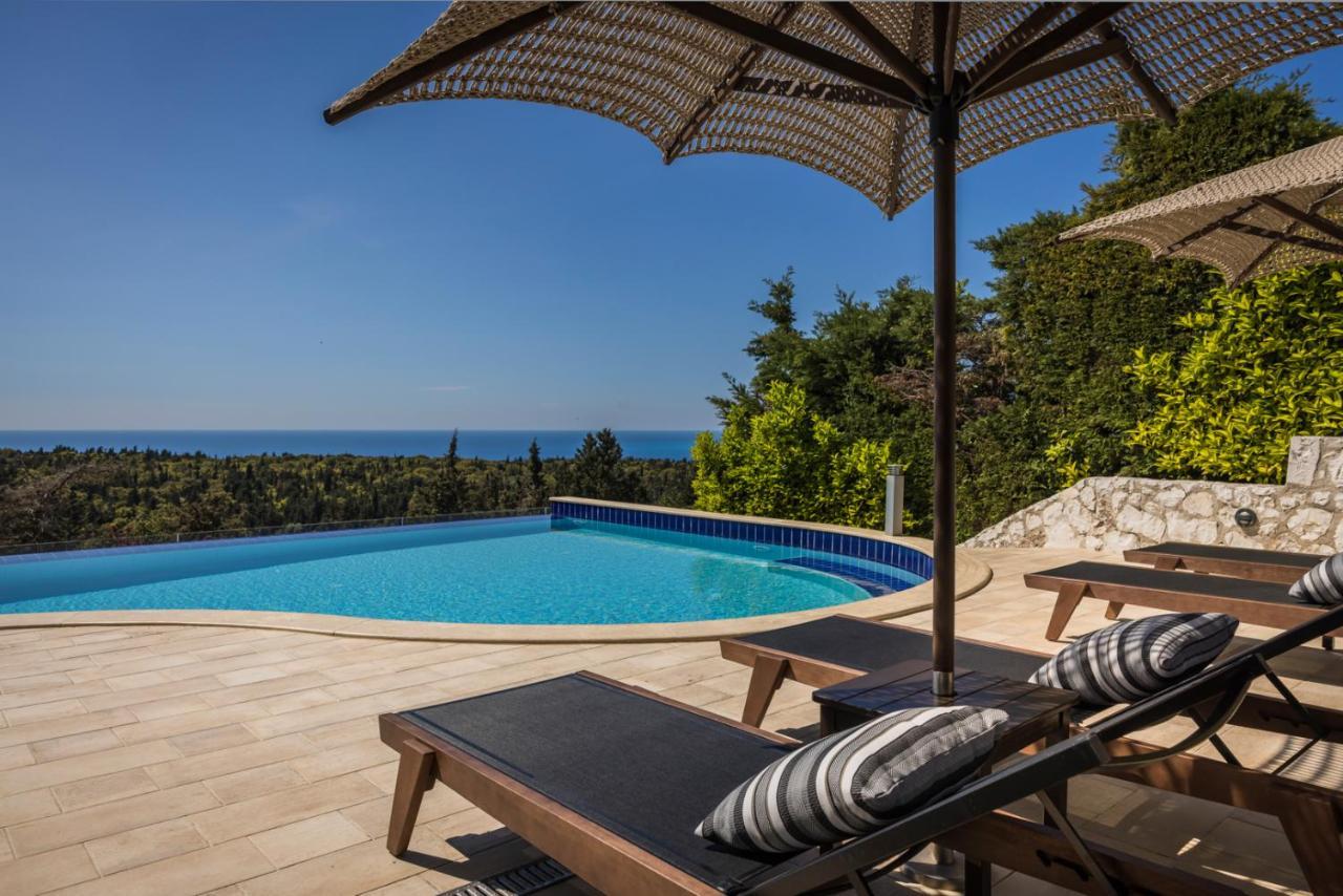 Luxury Villa Karmaniolos Fiskardo Kefalonia Esterno foto