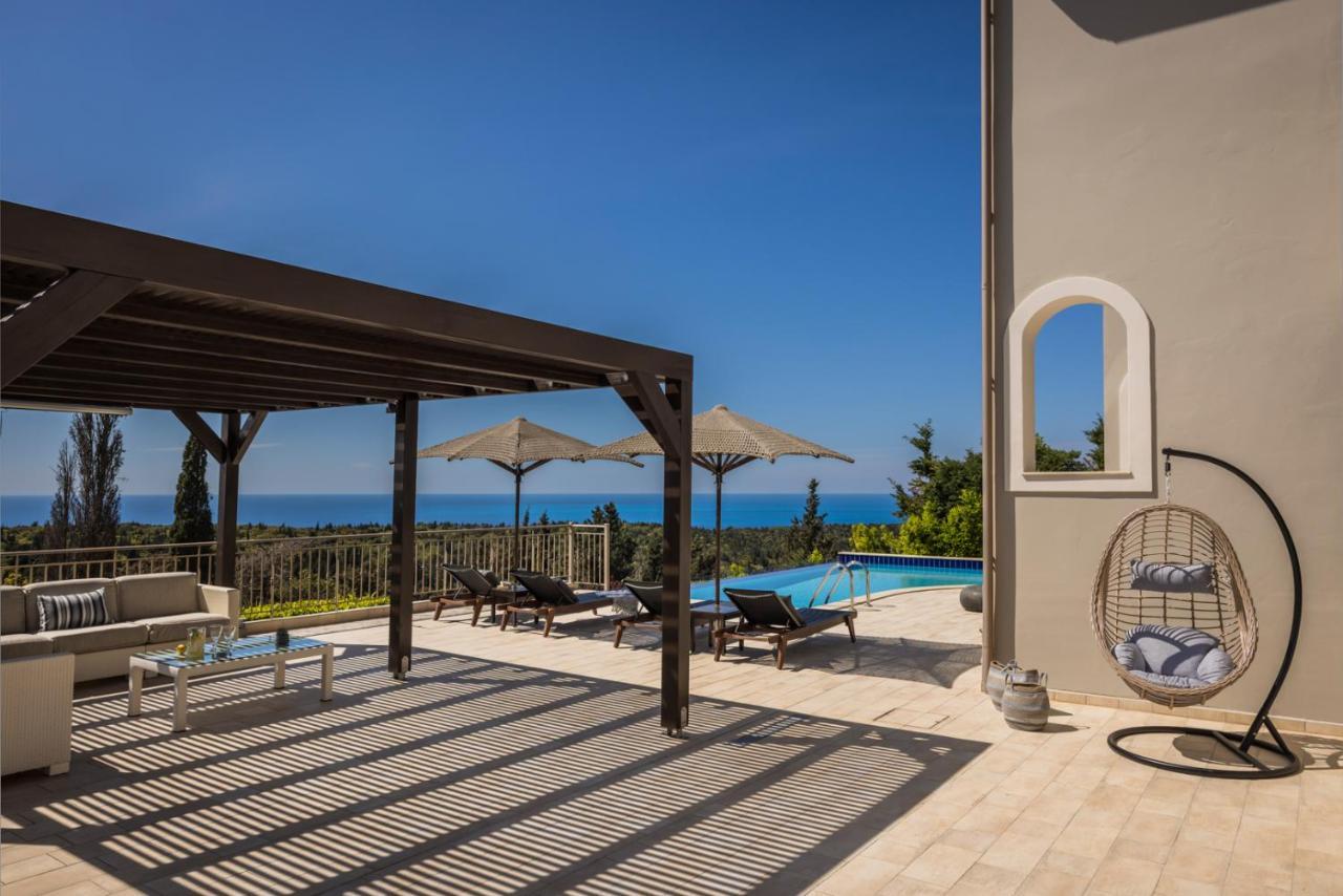 Luxury Villa Karmaniolos Fiskardo Kefalonia Esterno foto