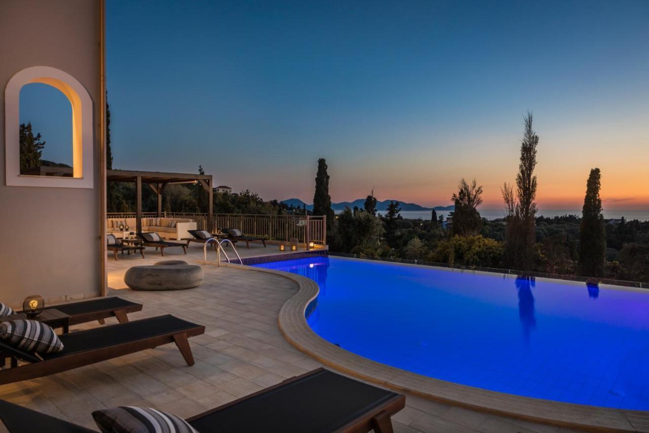 Luxury Villa Karmaniolos Fiskardo Kefalonia Esterno foto