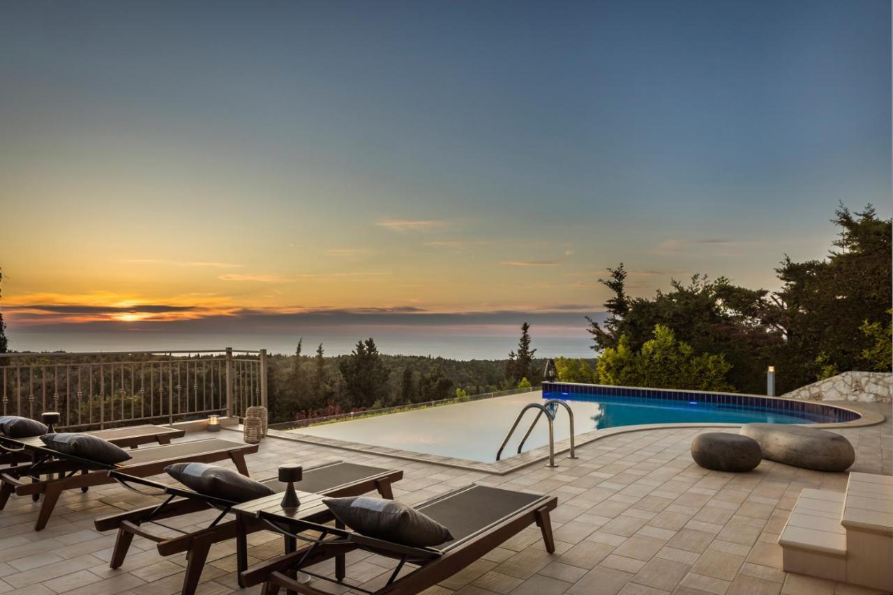 Luxury Villa Karmaniolos Fiskardo Kefalonia Esterno foto