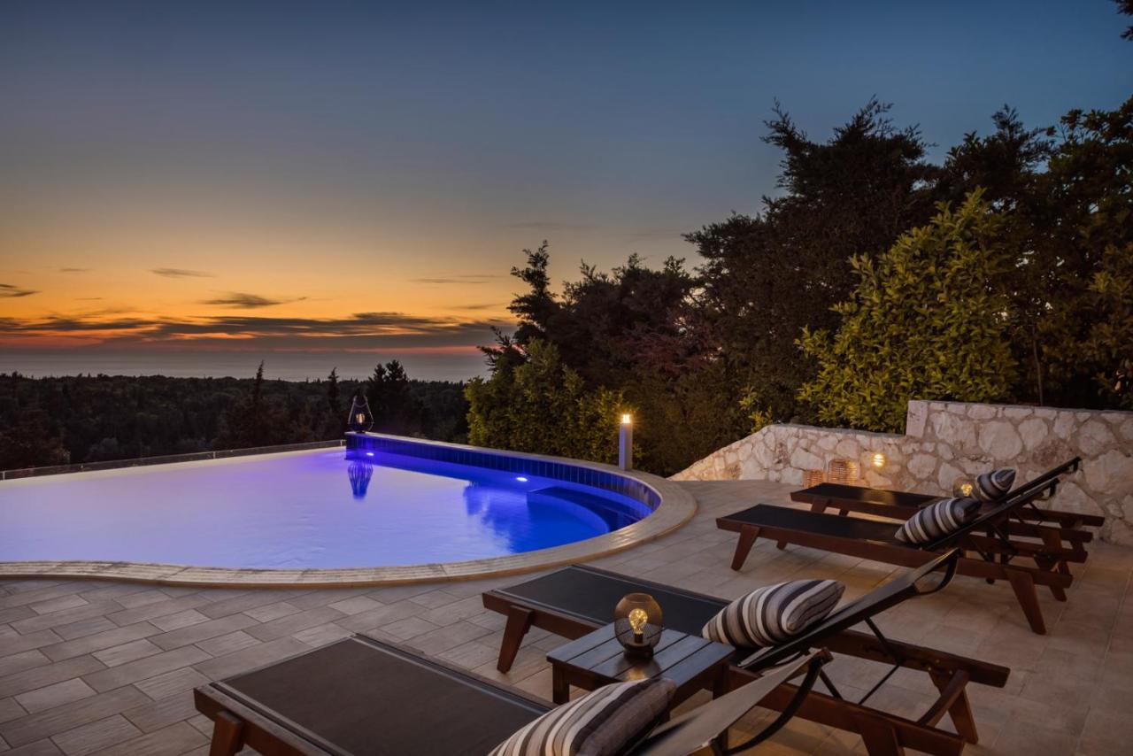 Luxury Villa Karmaniolos Fiskardo Kefalonia Esterno foto